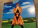David Bowie Earthling Clear BLUE Vinyl Lp Record Friday Music Authentic