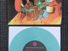 Flaming Lips/Black Keys Borderline Blue Million Miles 7” Green Vinyl 2009 OOP