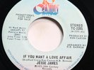 JESSE JAMES - IF YOU WANT A LOVE AFFAIR (BOTH SIDES) - SOUL 45 *PROMO*