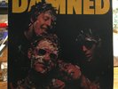 THE DAMNED LP DAMNED DAMNED DAMNED 1977 BLUE WAX  BELGIUM  Cou-B/Seez01 VG+/EX