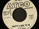 AESOP'S FABLES: take a step / what's a man to do ATCO 7