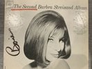 SIGNED Barbra Streisand The Second Album 1963 Front Cover Acceptable