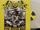 Toxic Holocaust – Evil Never Dies LP 2008 Relapse – RR -6121 EX/EX CLEAR VINYL