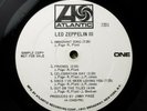 Led Zeppelin III 1969 Atlantic SD-7201 Promotional DJ Copy Monaural White Label
