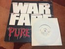 Rare War Fare LP pure filth + free 7 in single, Neat 1021