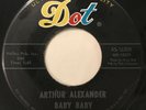 Arthur Alexander - Baby Baby 45 Dot rare soul vg+
