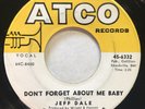 Jeff Dale - Don’t Forget About Me Baby 45 Atco rare soul vg