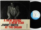 Jimmy Smith - A New Sound/Star Vol. 2 LP - Blue Note Mono DG RVG Ear NY USA VG+