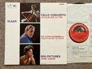HMV ASD 655: JACQUELINE DU PRE/ELGAR CELLO CONCERTO  NM
