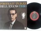 BILL EVANS TRIO PORTRAIT IN JAZZ RIVERSIDE MW 2062 JAPAN VINYL LP