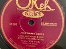 Okeh 45101 Earl Johnson Clodhoppers JOHN HENRY BLUES 78 rpm 1927 Country V+