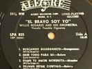 WILLIE ROSARIO El Bravo Soy Yo Latin Jazz VOCAL Vinyl Lp Record RARE Salsa