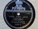 JAZZ: OSCAR ALEMAN Y SU QUINTETO DE SWING - ‘DIGA DIGA DOO’ ARGENTINE ODEON 78