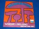 MUSHROOM / Where I Belong RARE ORIG 1st PRESS SPAIN SINGLE 7