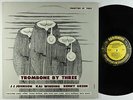 Johnson/Winding/Green - Trombone By Three LP - Prestige - OJC-091 VG++