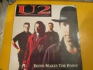 U2 Bono Makes The Point Promotional 12” Record Vinyl Love Comes To Town Tour