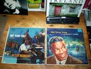 NAT 'KING' COLE ( 2 ) MONO vinyl LP lot: BALLADS OF THE DAY / AFTER MIDNIGHT vg+