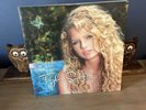 Taylor Swift Self Titled Crystal Clear Turquoise Colored Vinyl 2LP RSD 1507/3750