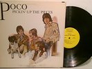 POCO Pickin' Up The Pieces '69 /POCO '70 Epic first 2LPs yellow labels NICE