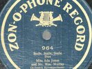 302g6.  Ada Jones & William Murray - Smile, Smile, Smile - Zonophone 964
