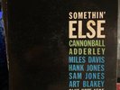 Cannonball Adderley Miles Davis Somethin' Else 1958 Blue Note Mono 1st Vinyl LP