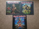 Iron Maiden 3 Colored Vinyl lps live 2016