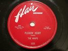 50'S DOOWOP THE WHIPS Pleadin' Heart / She Done Me Wrong FLAIR 1025
