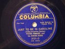 JAZZ FRANK FROEBA BUNNY BERIGAN Just To Be In Caroline COLUMBIA 3131 EE- BLUEWAX