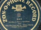 301g6.  Ada Jones & William Murray - It's Nice to Have a Sweetheart - Zono 943
