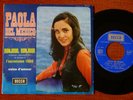 RARE 45T 1er SP PAOLA DEL MEDICO - BONJOUR, BONJOUR - EUROVISION 1969 - 79.041