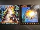2 Def Leppard LP lot, Pyromania 1983, Hysteria 1987, Mercury, both EX vinyl