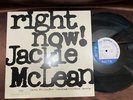 JACKIE McLEAN RIGHT NOW BLUE NOTE BST 84215 STEREO JAPAN Vinyl LP