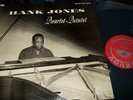 HANK JONES : QUARTET QUINTET ORIGINAL LP SAVOY MG-12037 USA