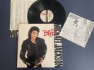 MICHAEL JACKSON Bad With Fan Club Insert LP Vinyl EX Original