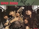 HANOI ROCKS Dead by Xmas FULLY SIGNED Vinyl LP Andy McCoy Monroe Nasty AUTOGRAPH