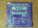 acdc high voltage rock n roll soul stripper atl 10772 germany 1976 45t très rare