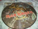 IRON MAIDEN -PIECE OF MIND- AWESOME RARE 1ST PRESS LP VINYL CAPITOL USA BONUS 83