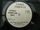 LITTLE JERRY WILLIAMS JUST WHAT DO YOU PLAN CAMEO PARKWAY DEMO NORTHERN SOUL