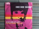 DEE DEE SHARP WHAT KIND OF LADY ITALIAN PICTURE COVER RARE NORTHERN SOUL