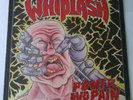 WHIPLASH- POWER AND PAIN L.P. VINYL RECORD, 1986 MADE IN HOLLAND,THRASH METAL