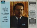 COLUMBIA UK ED.1 SAX 2469 SAMSON FRANCOIS A DEBUSSY RECITAL PIANO SOLO EX-NM