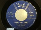 Big Jack 45 Popcorn R&B Soul Poor Boy Song JC Records cool hip west coast soul