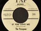 PARAGONS: if you love me / these are the things i love TAP 7