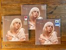Billie Eilish Happier Than Ever 3 Vinyl Set - Ltd Light Blue, Pale Yellow, Black