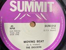 laid back cape jazz funk 45 - THE DIGGERS -moving beat- SUMMIT - unknown - HEAR