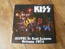 KISS  Alive  in East Lansing octobre 1974