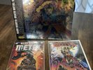 Dark Nights death metal soundtrack vinyl gold #0309/2000 With 2 Comic Books