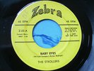 RARE R&B DOO WOP THE STROLLERS - BABY EYES / YOU'RE THE ONLY ONE FOR ME 45 ZEBRA