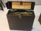Vtg 78 LP Record Index Case with 15+ Records