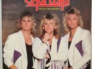 CHARIZMA Rock The World 1985 LP CHRISTIAN GLAM/HAIR METAL HARD ROCK RARE VINYL